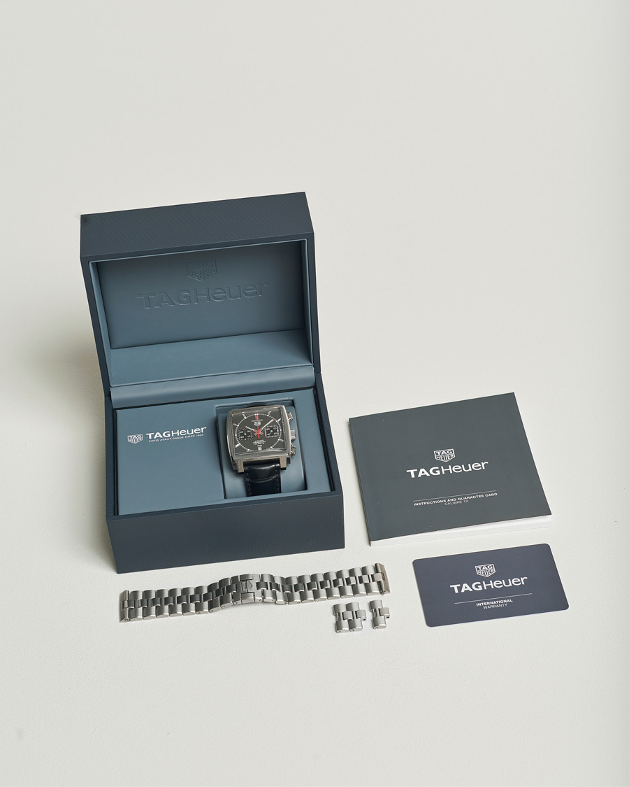 Herren | Tag Heuer Pre-Owned Monaco Final Edition Silver | Tag Heuer Pre-Owned | Monaco Final Edition Silver