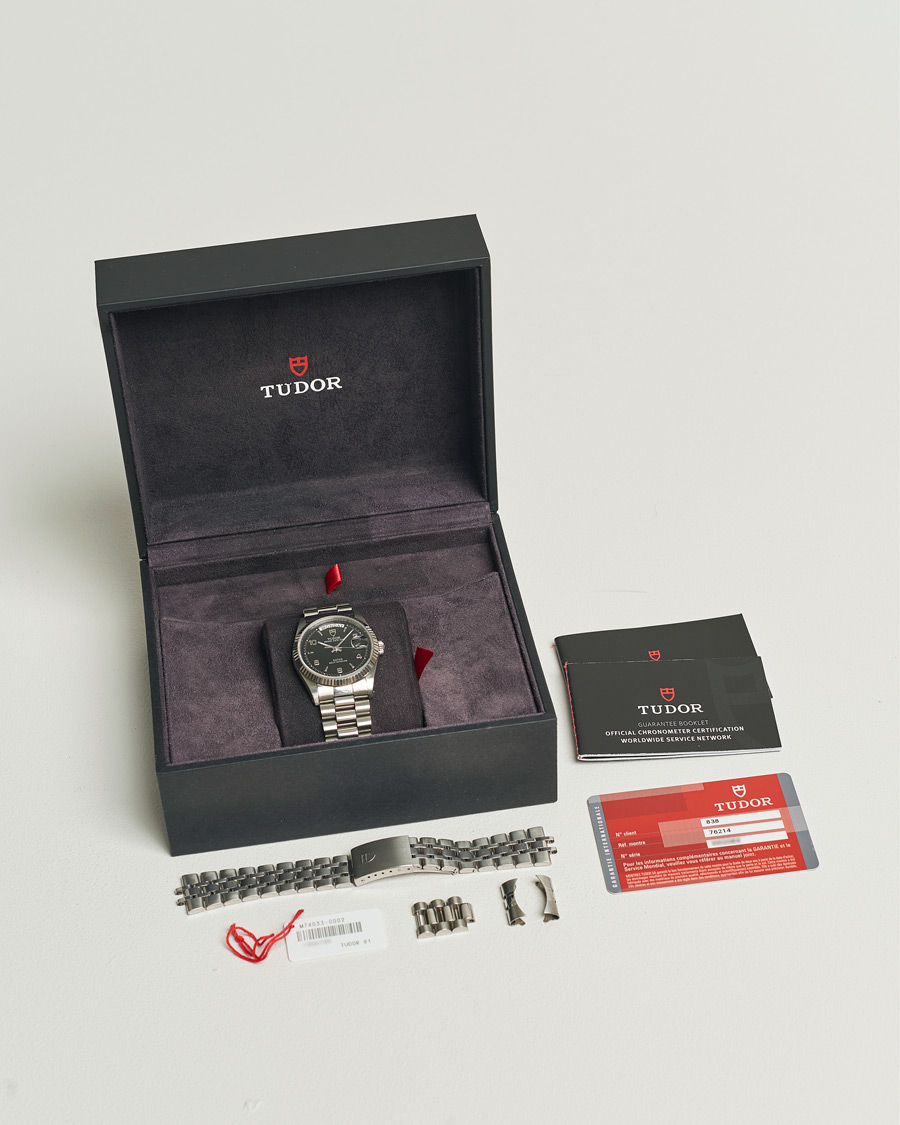 Herren | Tudor Pre-Owned Date Day 76214 Silver | Tudor Pre-Owned | Date Day 76214 Silver