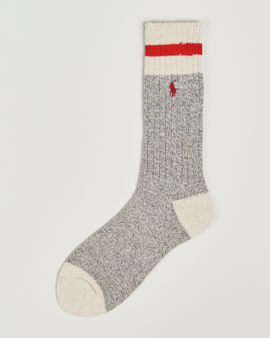 Herren | Unterwäsche | Polo Ralph Lauren | Wool Rag Boot Sock Grey Heather