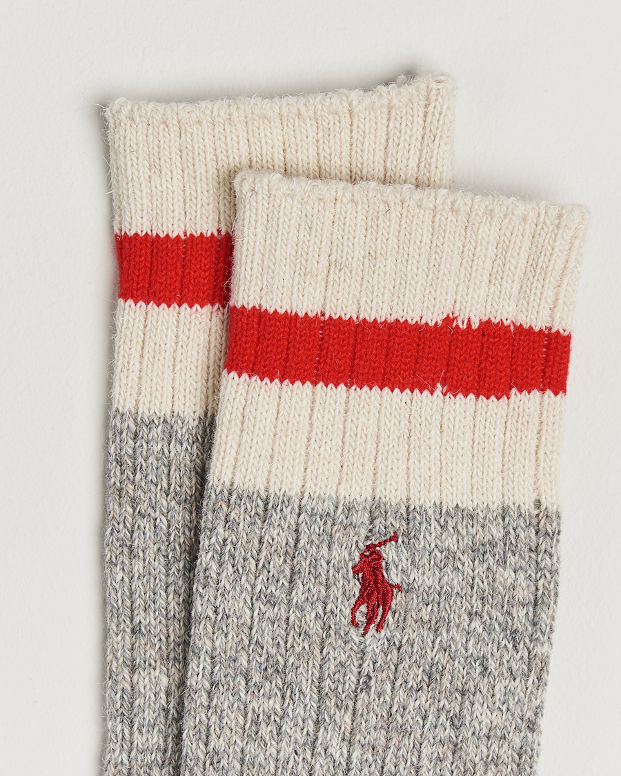 Herren | Unterwäsche | Polo Ralph Lauren | Wool Rag Boot Sock Grey Heather
