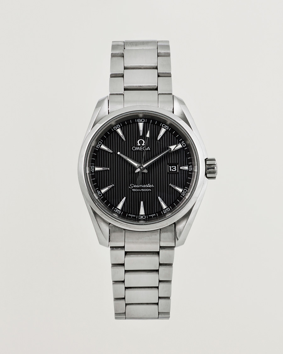 Herren | Omega Pre-Owned Seamaster Aqua Terra Silver | Omega Pre-Owned | Seamaster Aqua Terra Silver