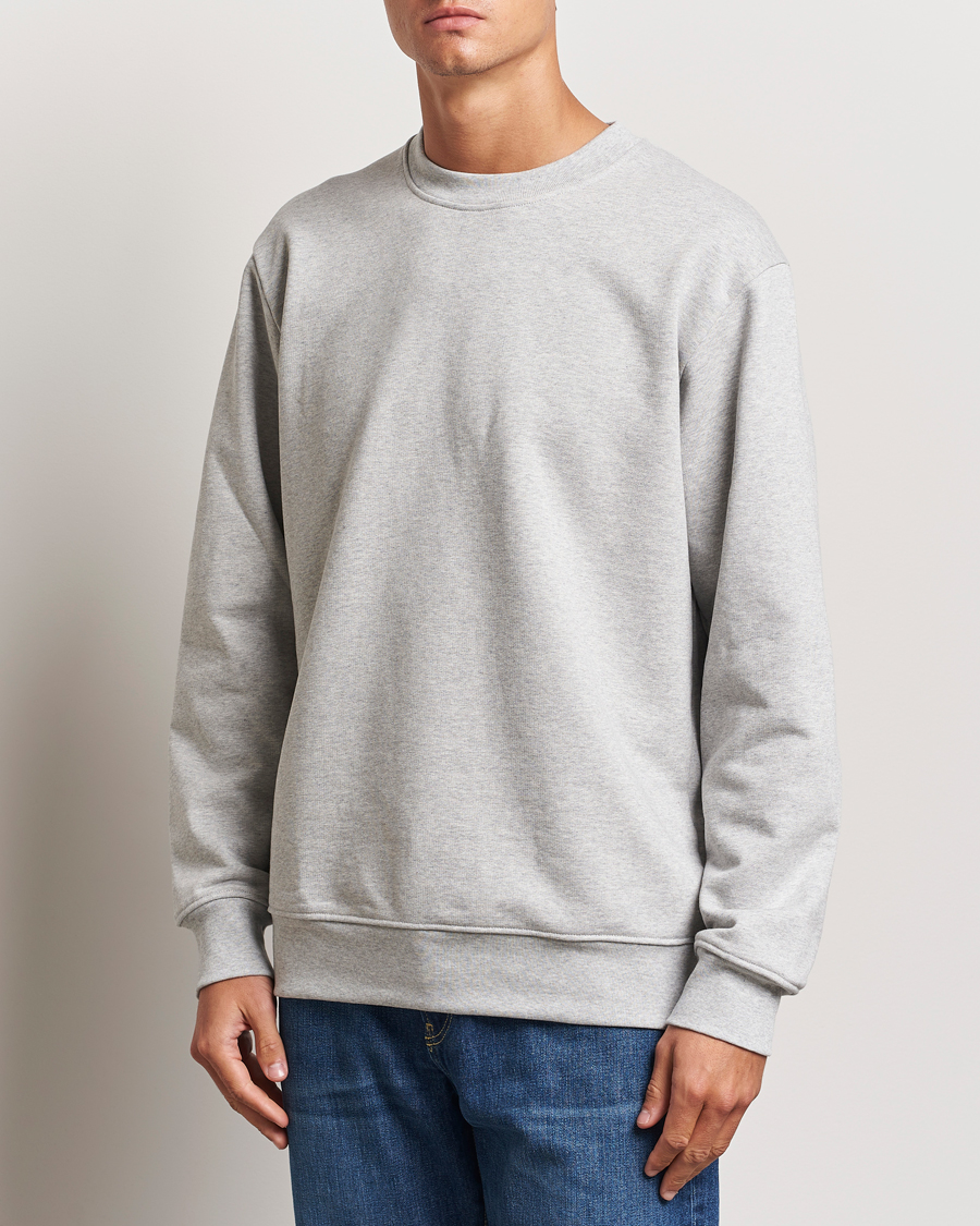 Herren | Pullover | A Day's March | Etienne Sweatshirt Grey Melange