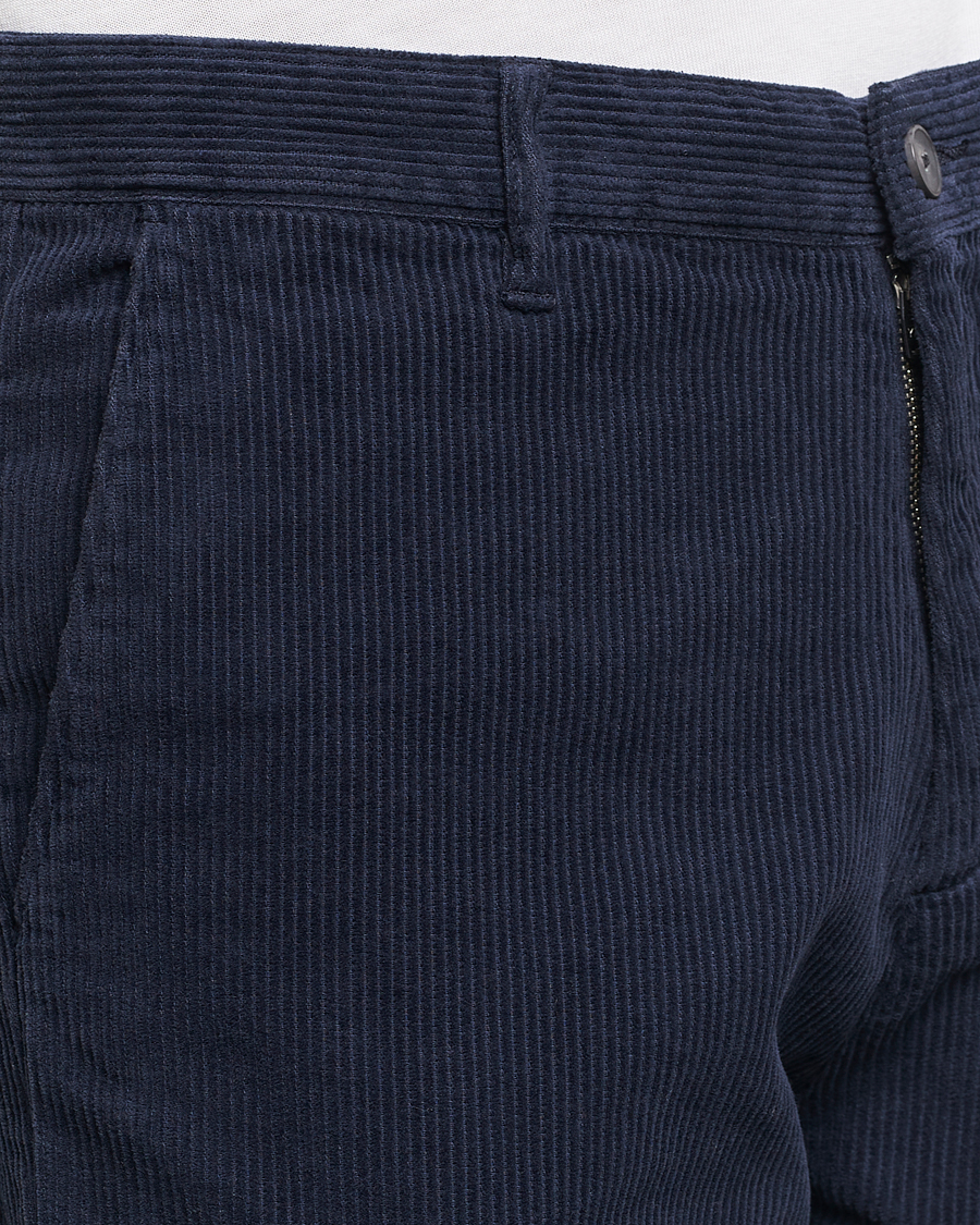 Herren | Hosen | A Day's March | Miller Corduroy Trousers Navy