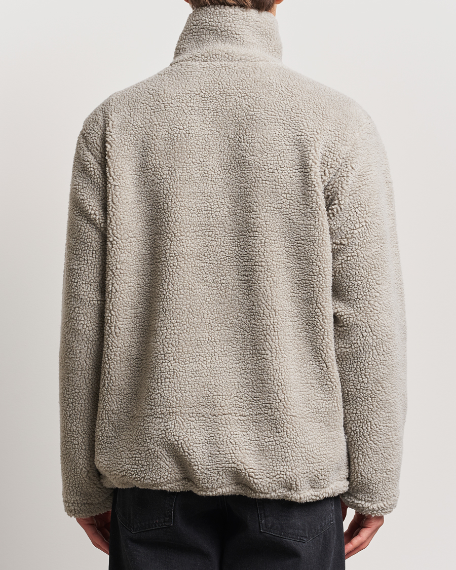 Herren | Pullover | A Day's March | Acton Pile Fleece Jacket Grey