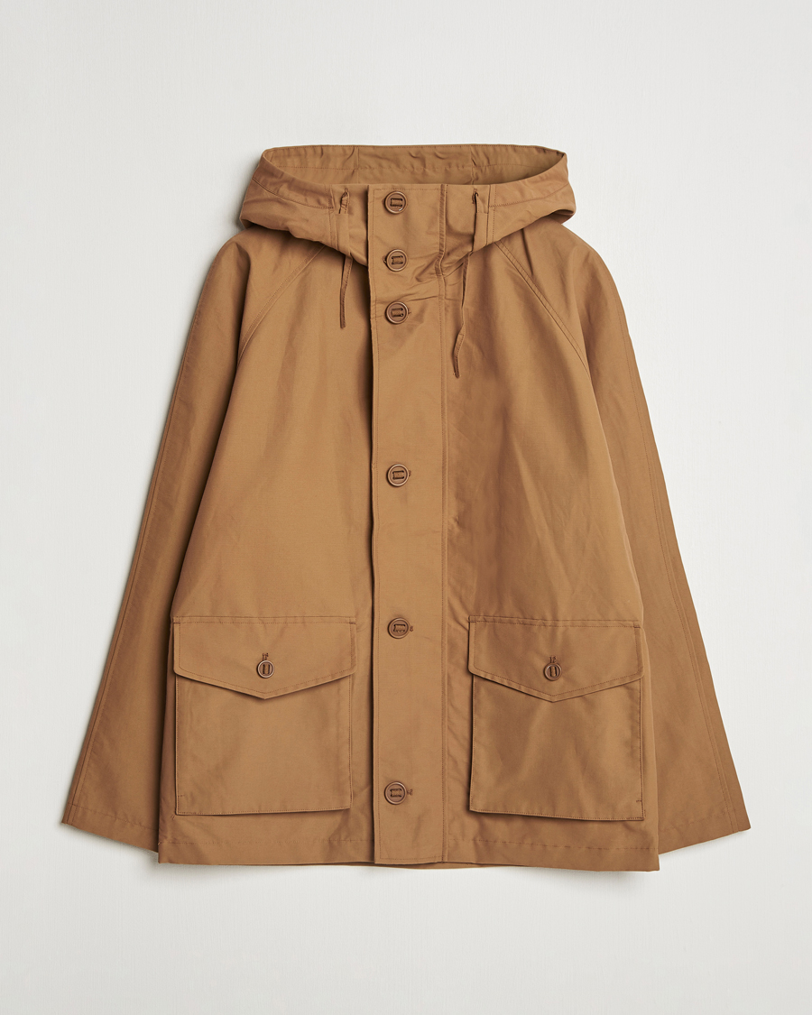 Herren | Jacken | A Day's March | Port Short Nylon Parka Dijon