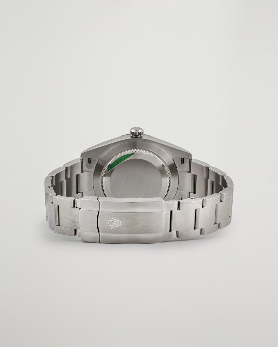 Herren | Rolex Pre-Owned Oyster Perpetual 124300 Black Silver | Rolex Pre-Owned | Oyster Perpetual 124300 Black Silver