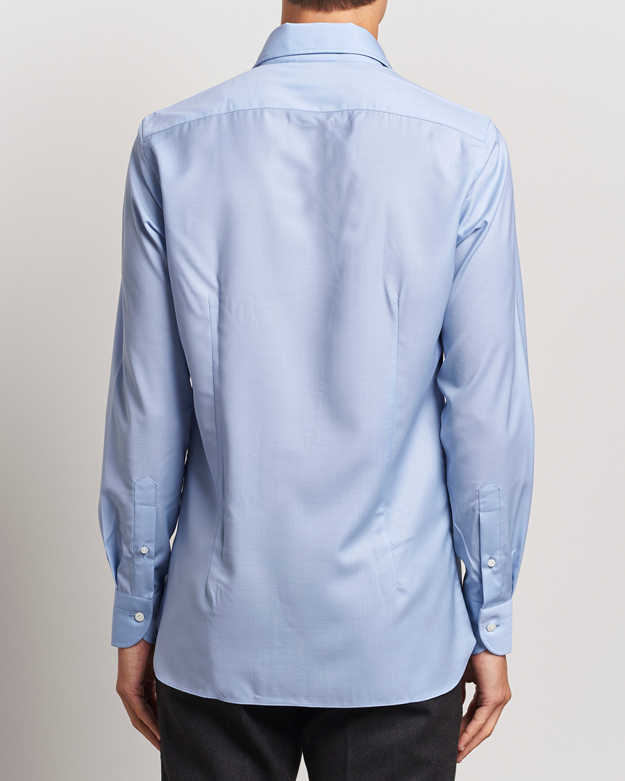 Herren | Hemden | 100Hands | Full Spread Wool Shirt Light Blue