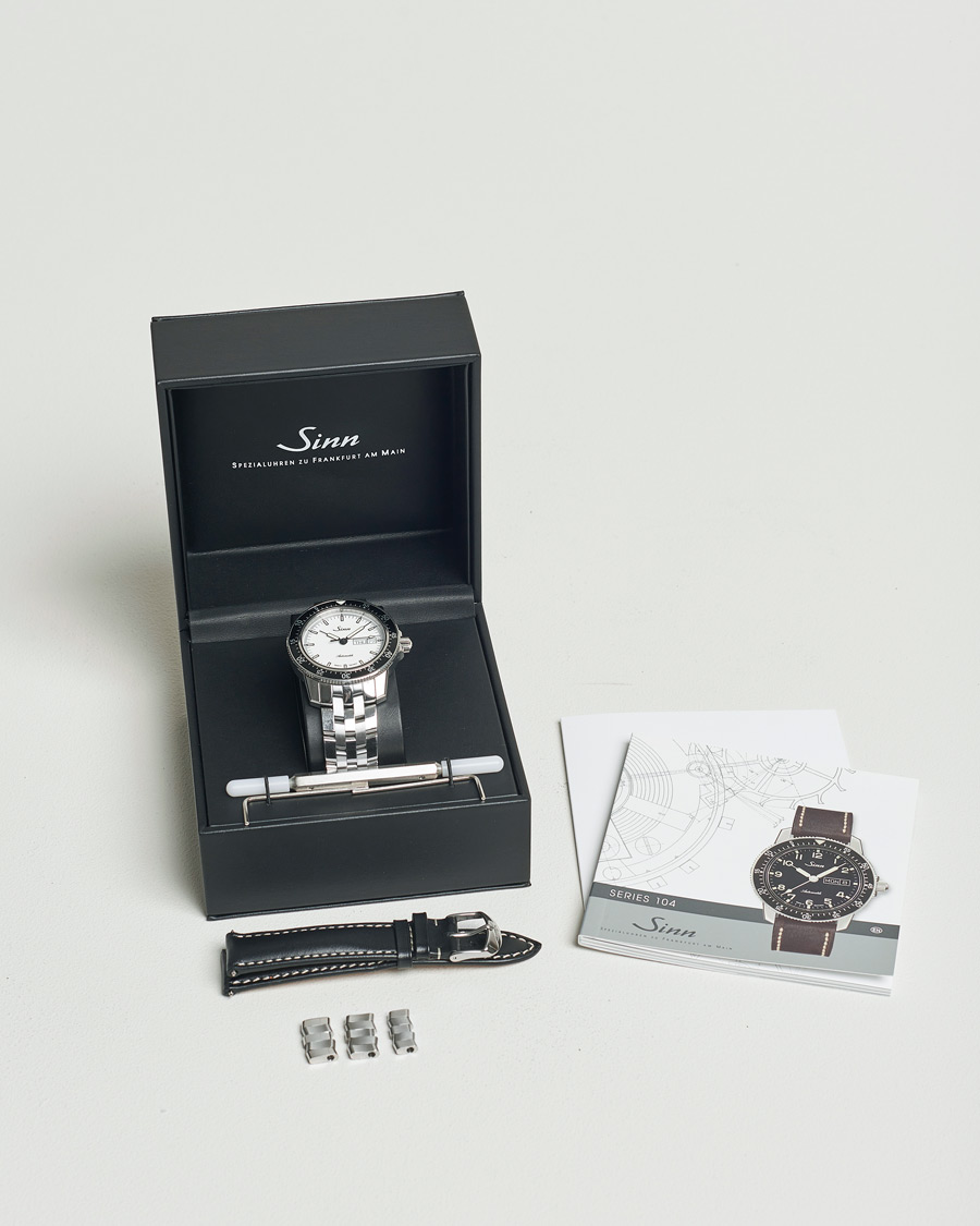 Herren | Sinn Pre-Owned 104 I W Pilot Watch 41mm Silver | Sinn Pre-Owned | 104 I W Pilot Watch 41mm Silver