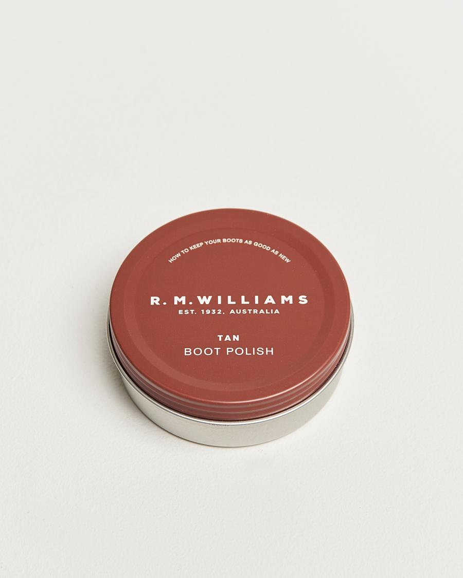 Herren | R.M.Williams Stockman's Boot Polish 70ml Tan | R.M.Williams | Stockman's Boot Polish 70ml Tan