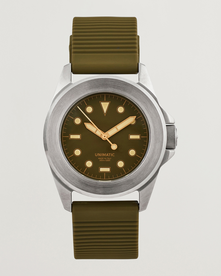 Herren | UNIMATIC Modello Quattro - Limited Watch Olive | UNIMATIC | Modello Quattro - Limited Watch Olive