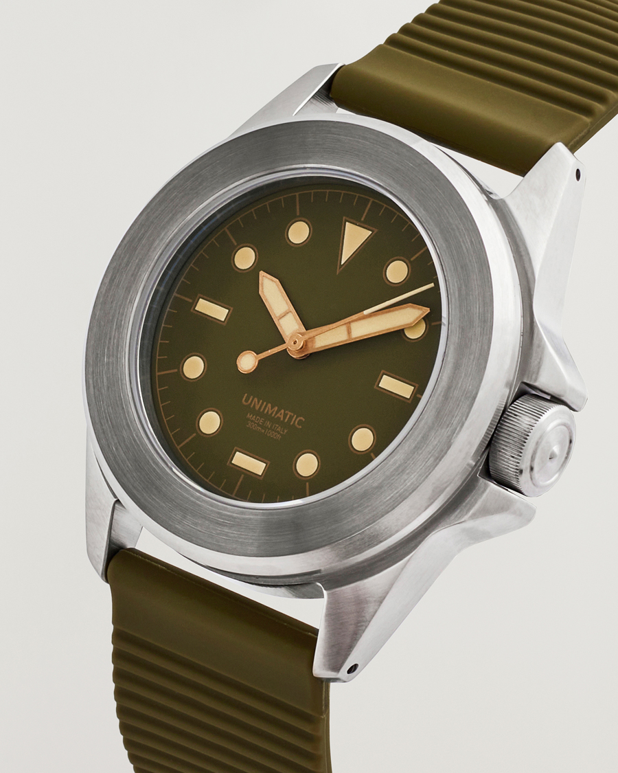 Herren | UNIMATIC Modello Quattro - Limited Watch Olive | UNIMATIC | Modello Quattro - Limited Watch Olive