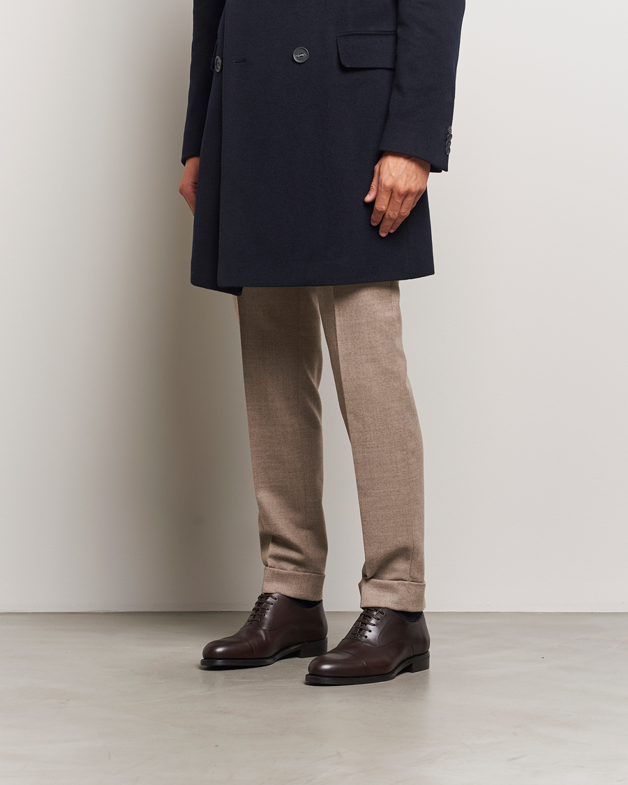 Herren | Oscar Jacobson Oxford Shoes Dark Mud Brown | Oscar Jacobson | Oxford Shoes Dark Mud Brown