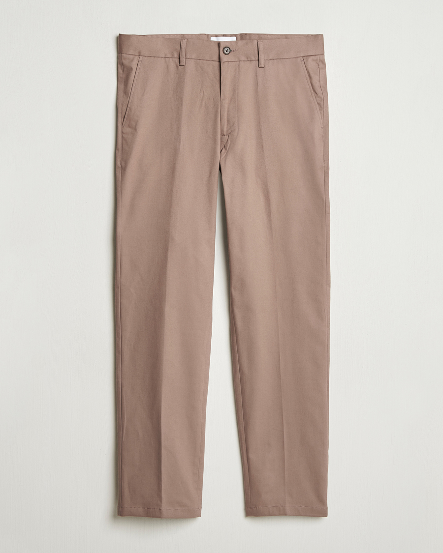 Herren | Hosen | LES DEUX | Como Reg Cotton Pants Walnut