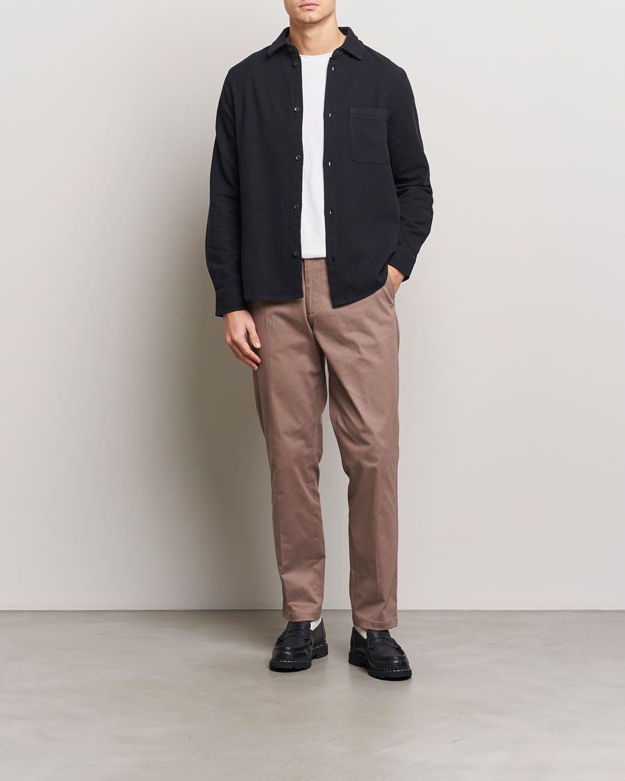Herren | Hosen | LES DEUX | Como Reg Cotton Pants Walnut
