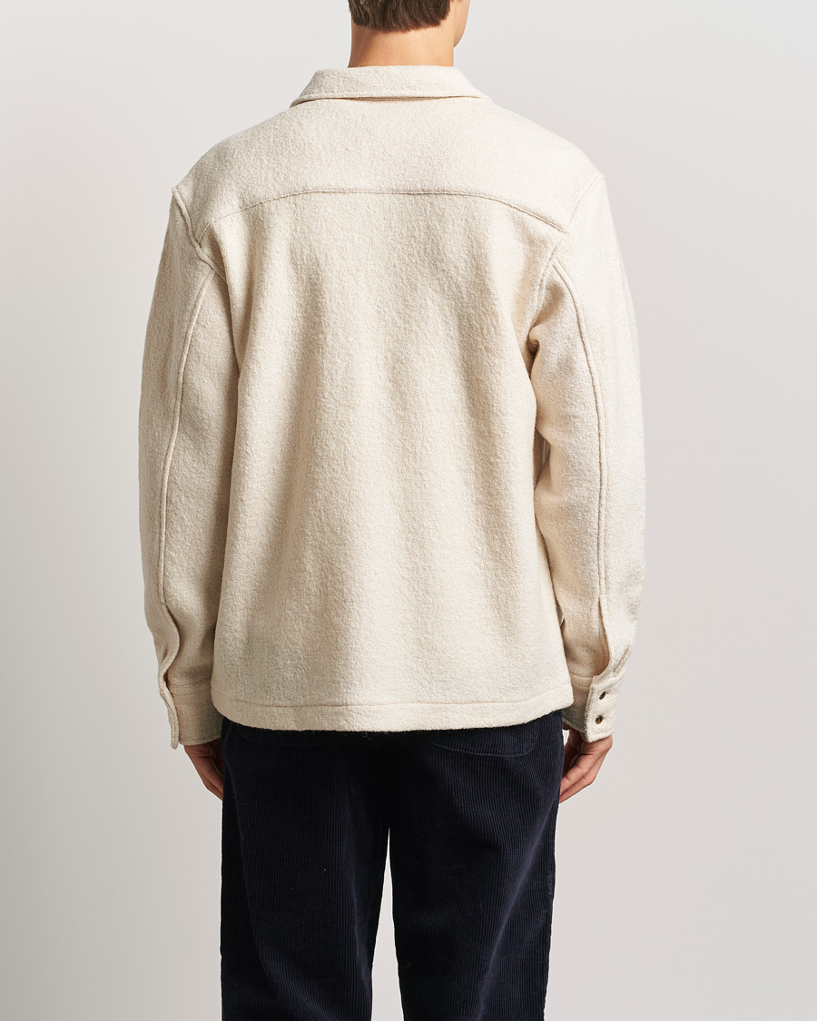 Herren | Hemden | LES DEUX | Kaleb Boucle Overshirt Ivory