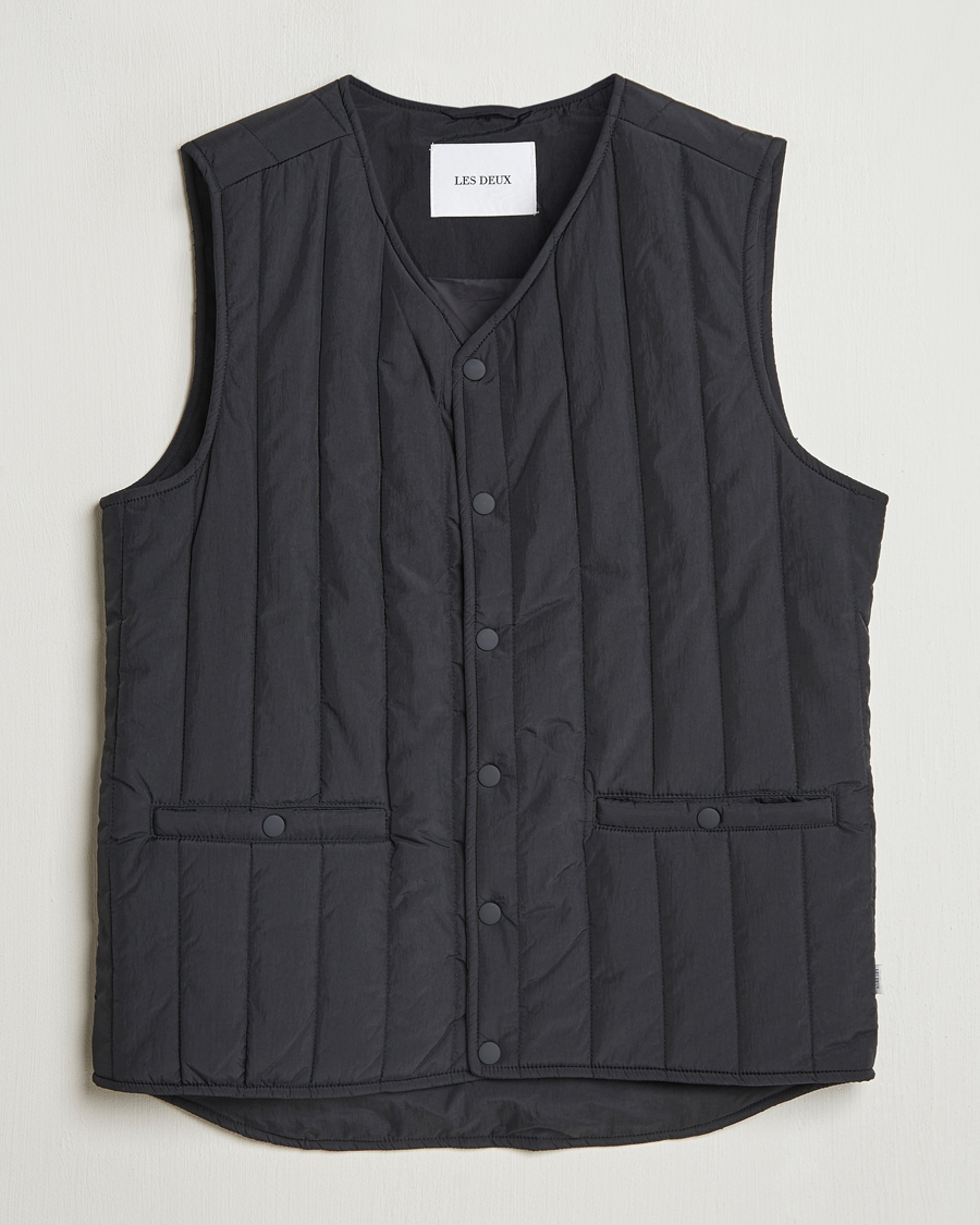 Herren | Jacken | LES DEUX | Martin Nylon Paded Vest Black