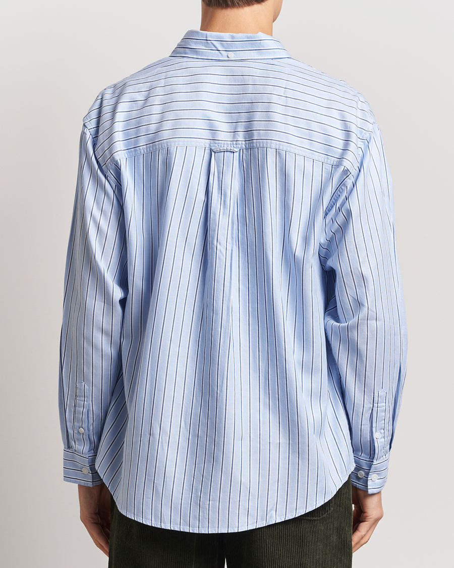 Herren | Hemden | LES DEUX | Kolton Herringbone Poplin Shirt Bel Air Blue