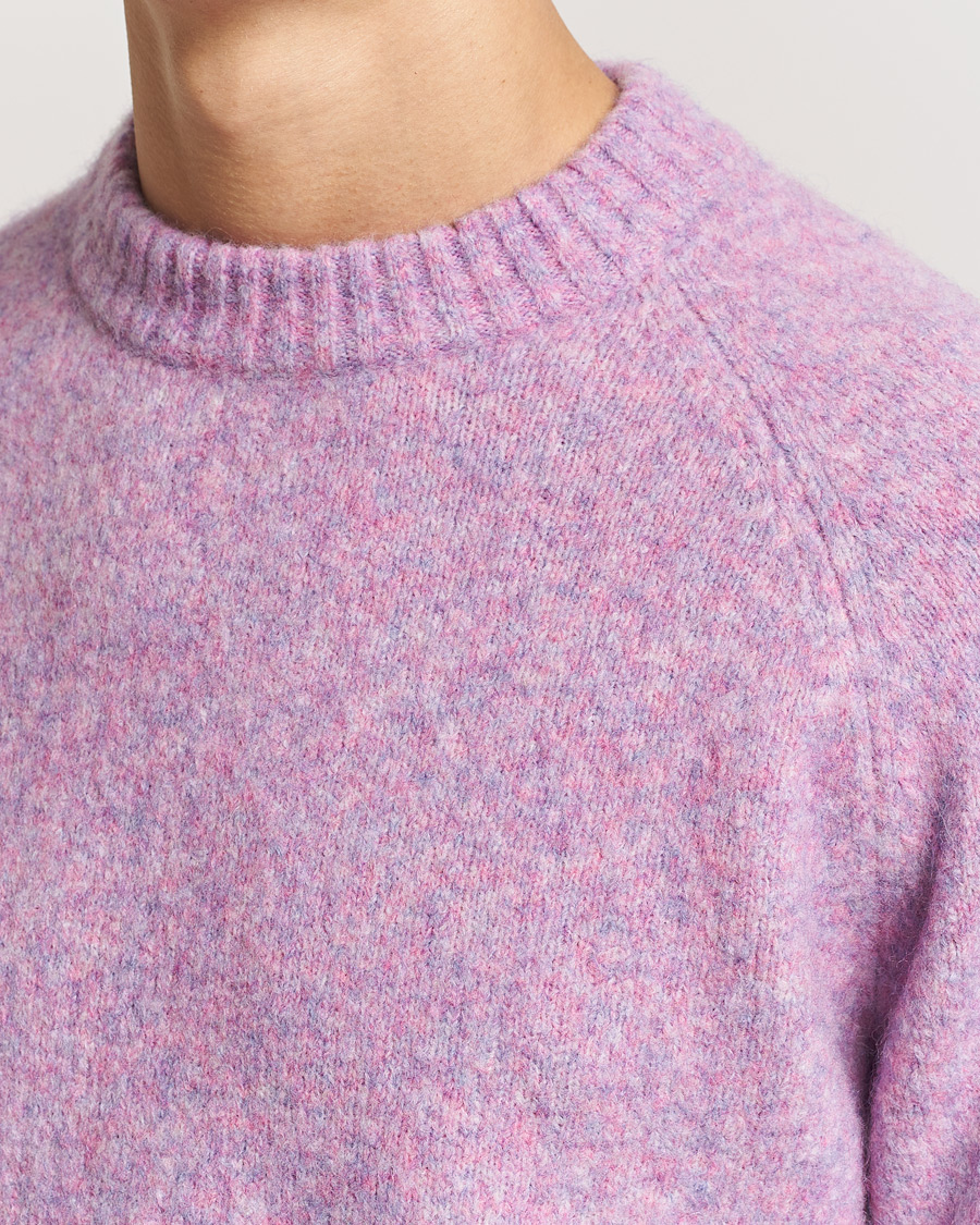 Herren | Pullover | LES DEUX | Gilbert Roundneck Knit Oyster Rose Melange