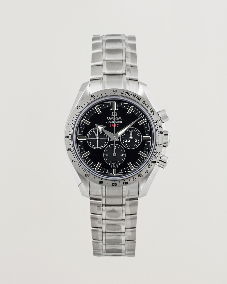 Herren | Omega Pre-Owned Speedmaster Broad Arrow1957 Co-axial Silver | Omega Pre-Owned | Speedmaster Broad Arrow1957 Co-axial Silver