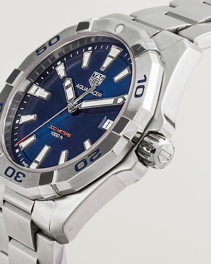 Herren | Tag Heuer Pre-Owned Aquaracer 300M WBD112 Silver | Tag Heuer Pre-Owned | Aquaracer 300M WBD112 Silver