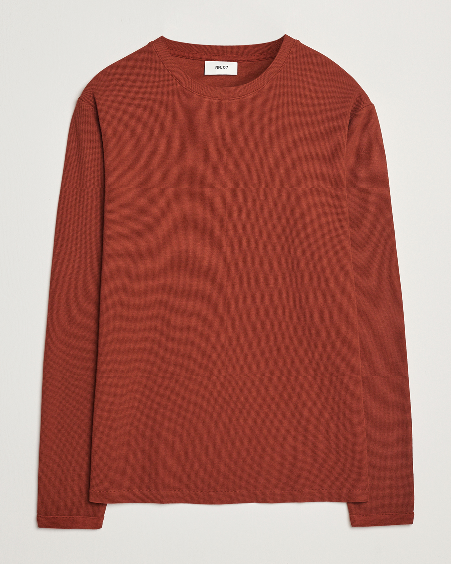 Herren | Pullover | NN07 | Clive Knitted Sweater Rust Red