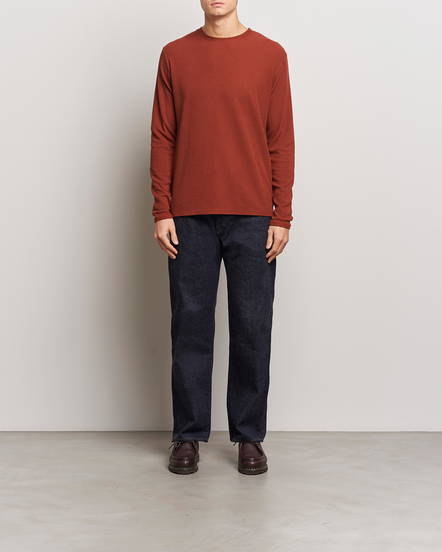 Herren | Pullover | NN07 | Clive Knitted Sweater Rust Red