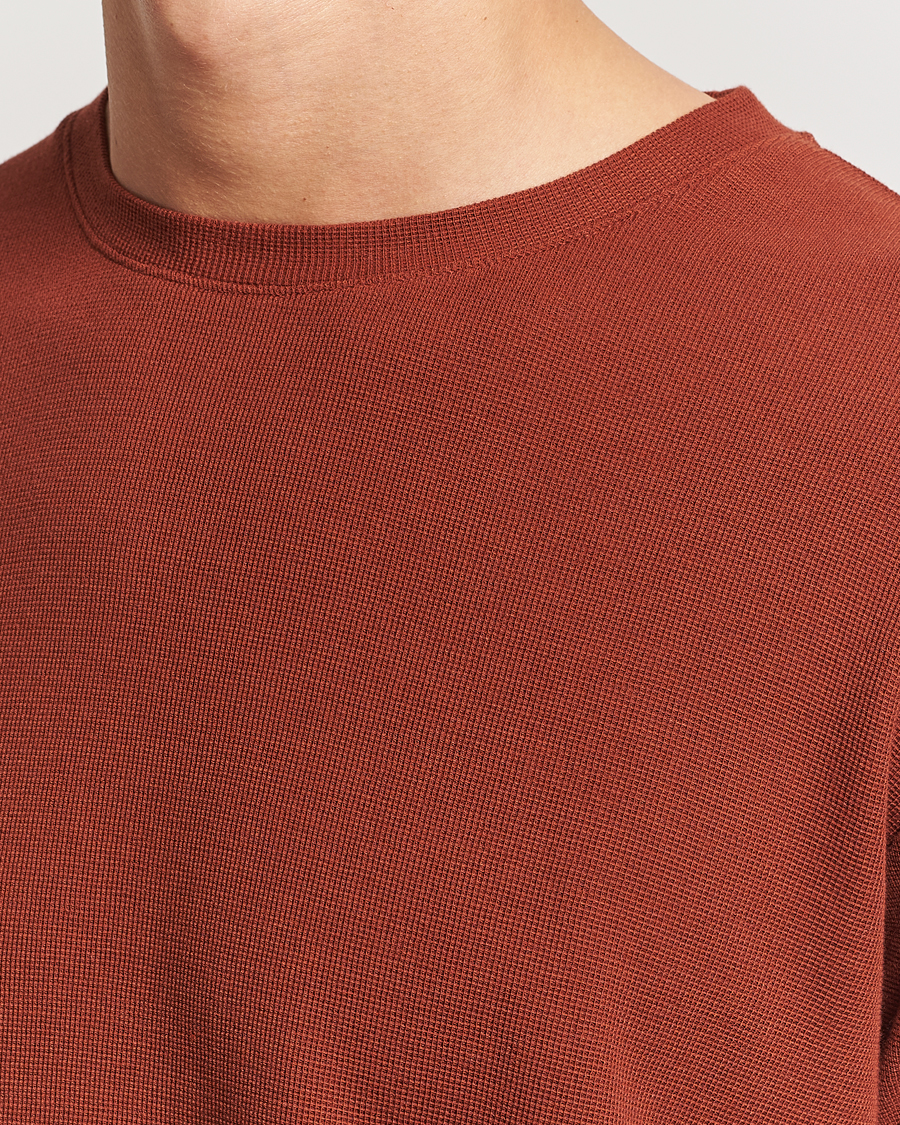 Herren | Pullover | NN07 | Clive Knitted Sweater Rust Red