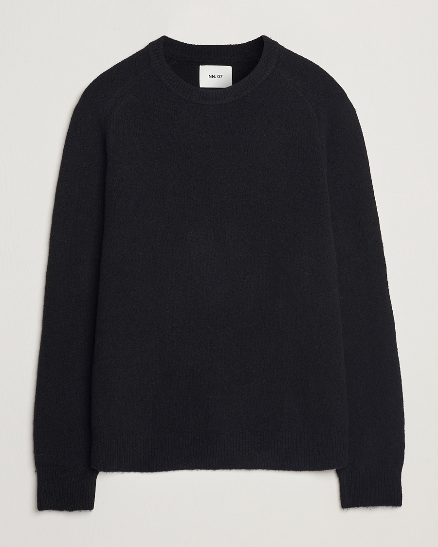 Herren | Pullover | NN07 | John Wool Knitted Sweater Black