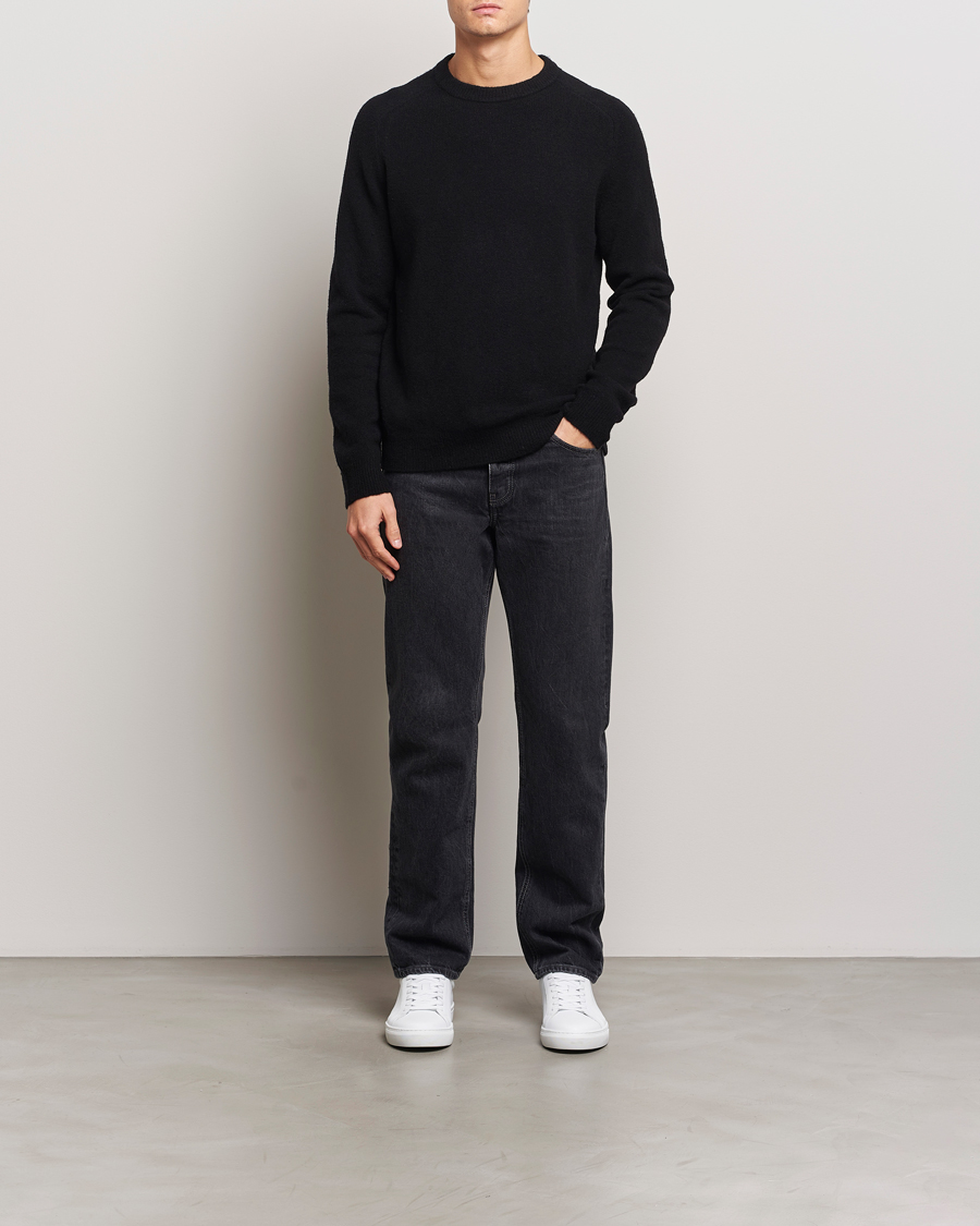 Herren | Pullover | NN07 | John Wool Knitted Sweater Black