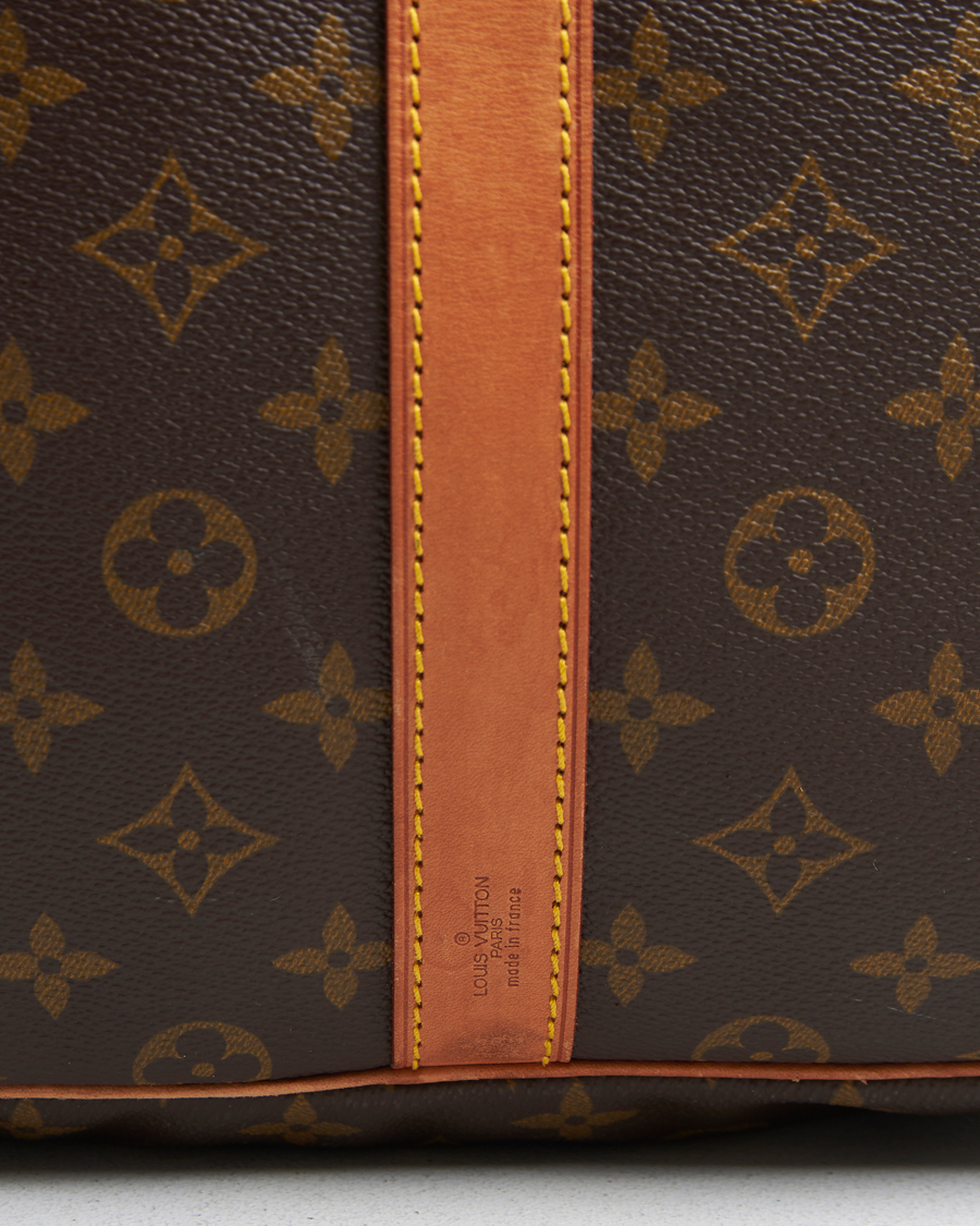 Herren | Louis Vuitton Pre-Owned Keepall Bandoulière 60 Monogram Silver | Louis Vuitton Pre-Owned | Keepall Bandoulière 60 Monogram Silver