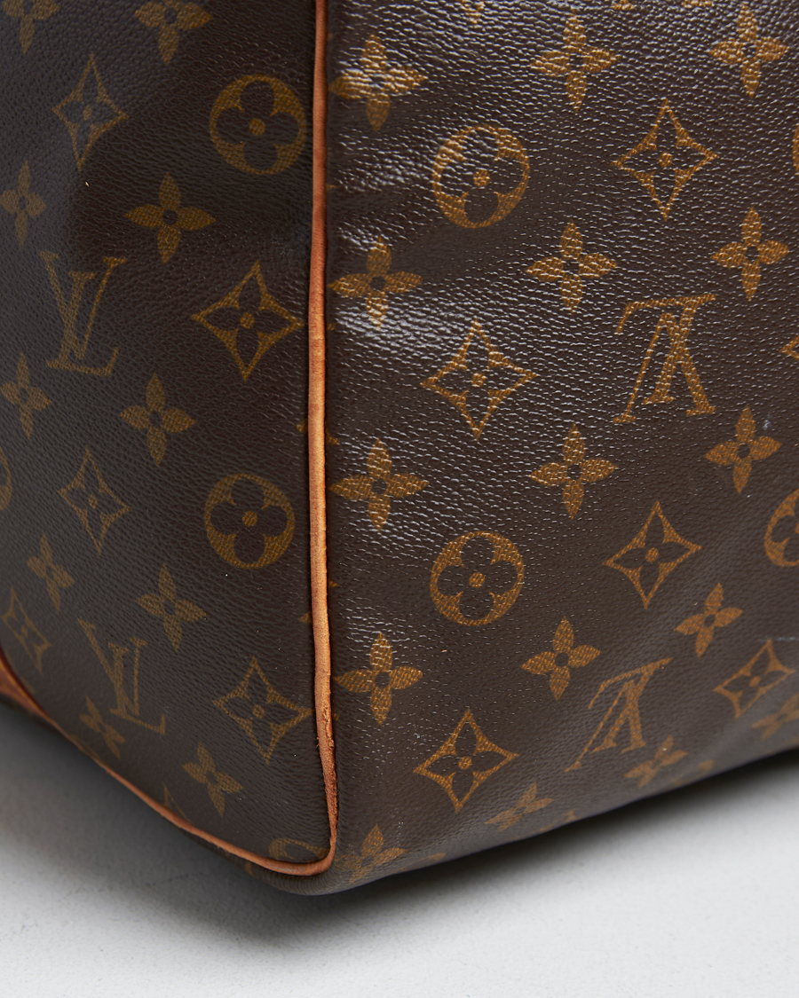 Herren | Louis Vuitton Pre-Owned Keepall Bandoulière 60 Monogram Silver | Louis Vuitton Pre-Owned | Keepall Bandoulière 60 Monogram Silver