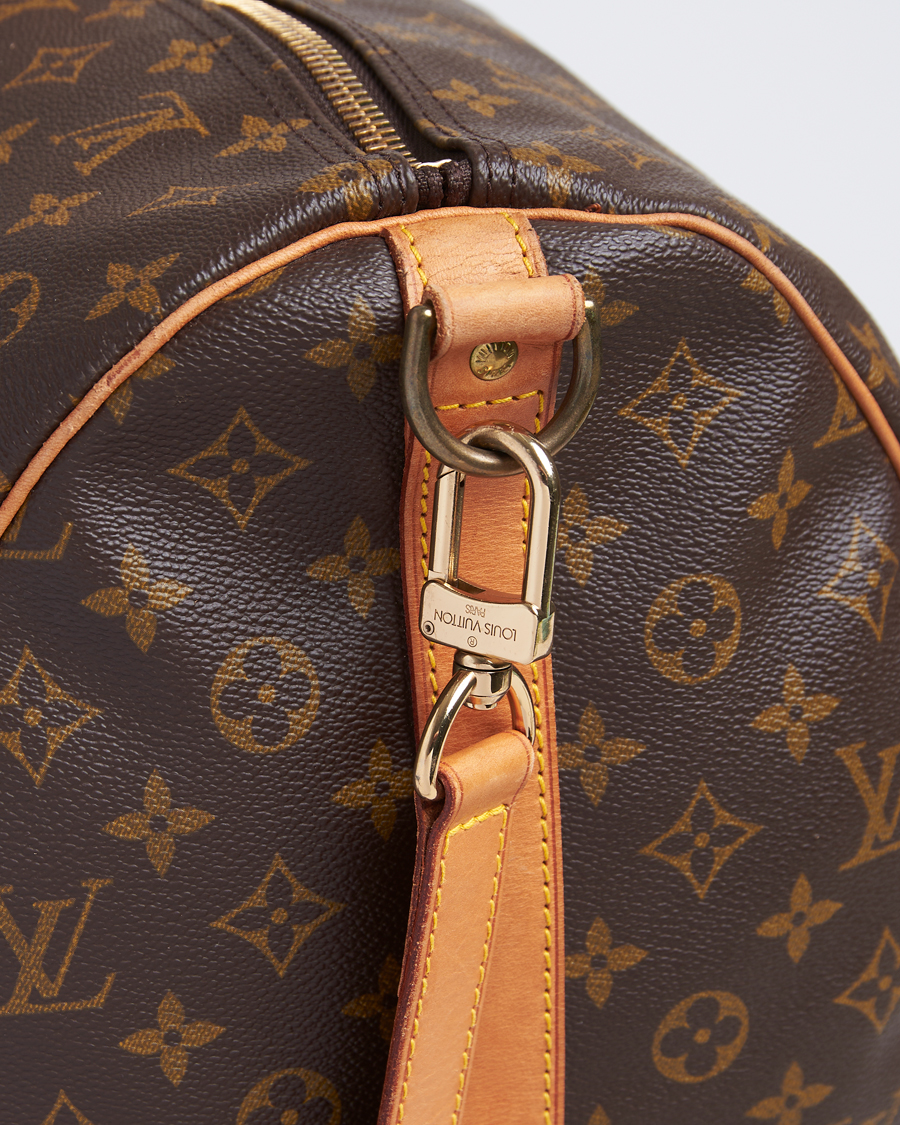 Herren | Louis Vuitton Pre-Owned Keepall Bandoulière 60 Monogram Silver | Louis Vuitton Pre-Owned | Keepall Bandoulière 60 Monogram Silver