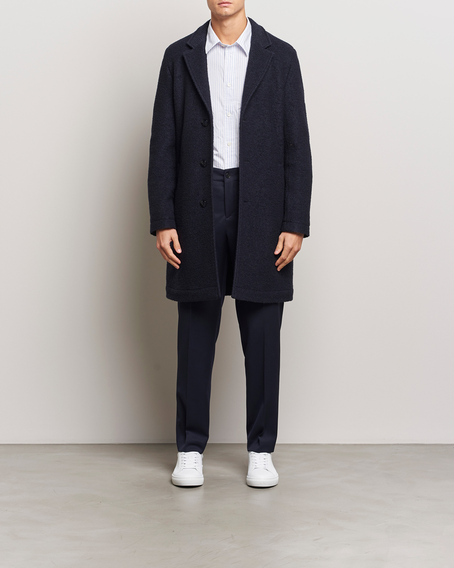 Herren | Hosen | Filippa K | Tailored Drawstring Trousers Navy