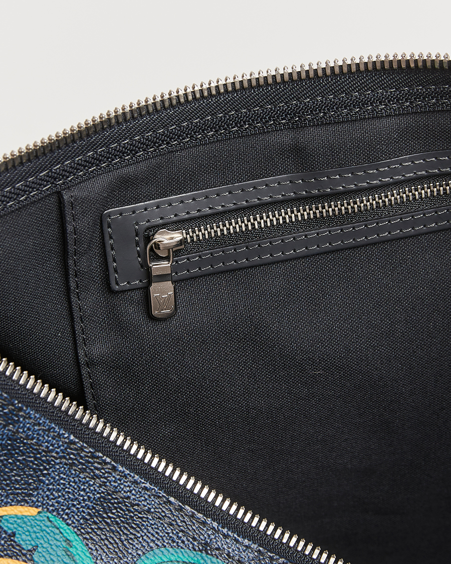 Herren | Louis Vuitton Pre-Owned Keepall Bandoulière 45 Damier Cobalt Jungle | Louis Vuitton Pre-Owned | Keepall Bandoulière 45 Damier Cobalt Jungle