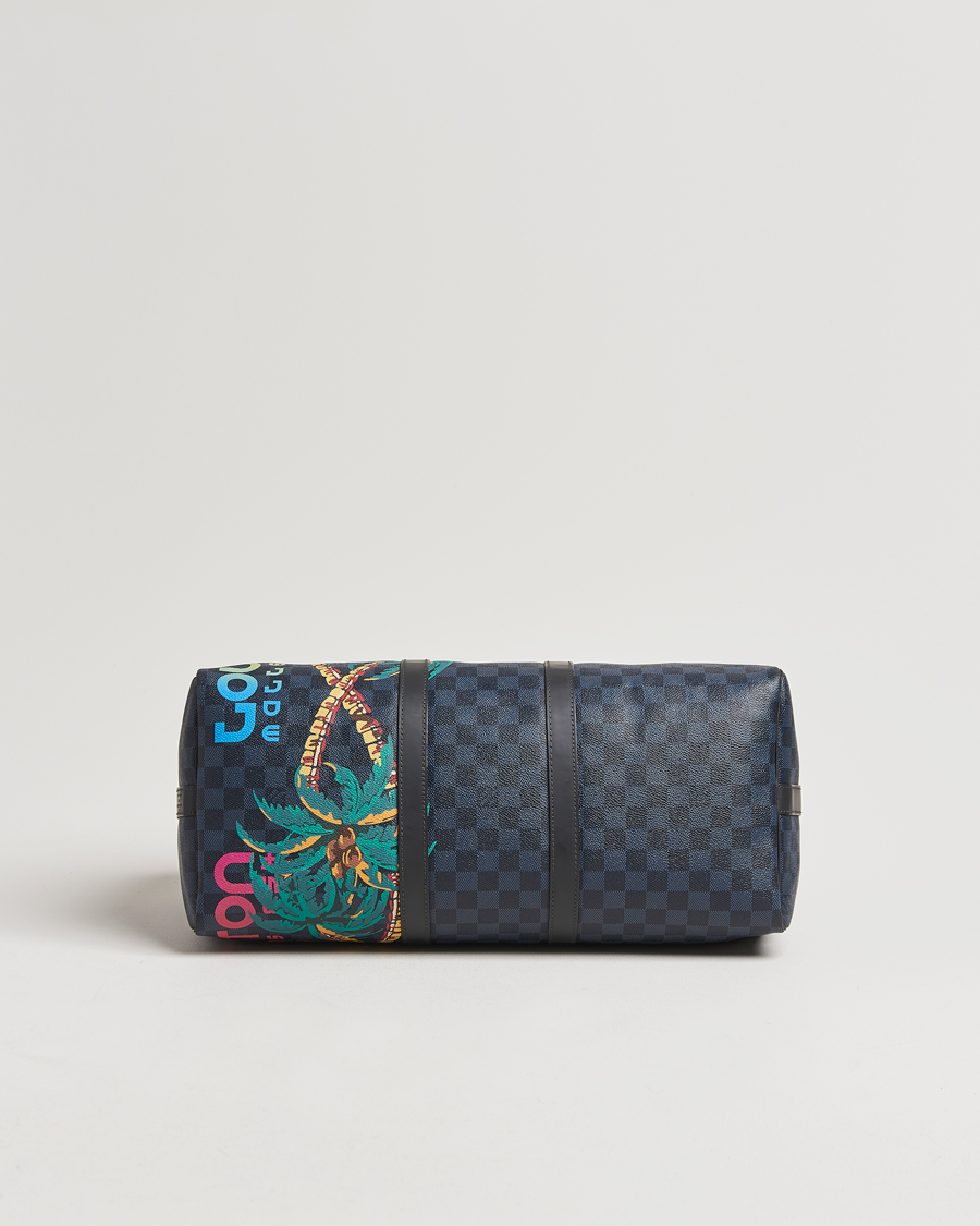 Herren | Louis Vuitton Pre-Owned Keepall Bandoulière 45 Damier Cobalt Jungle | Louis Vuitton Pre-Owned | Keepall Bandoulière 45 Damier Cobalt Jungle