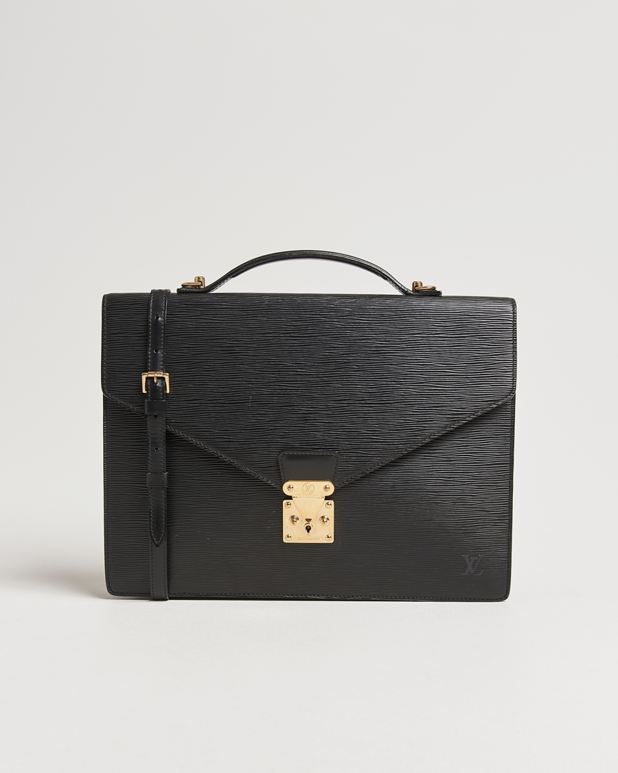 Herren | Louis Vuitton Pre-Owned Serviette Conseiller Document Epi Leather | Louis Vuitton Pre-Owned | Serviette Conseiller Document Epi Leather