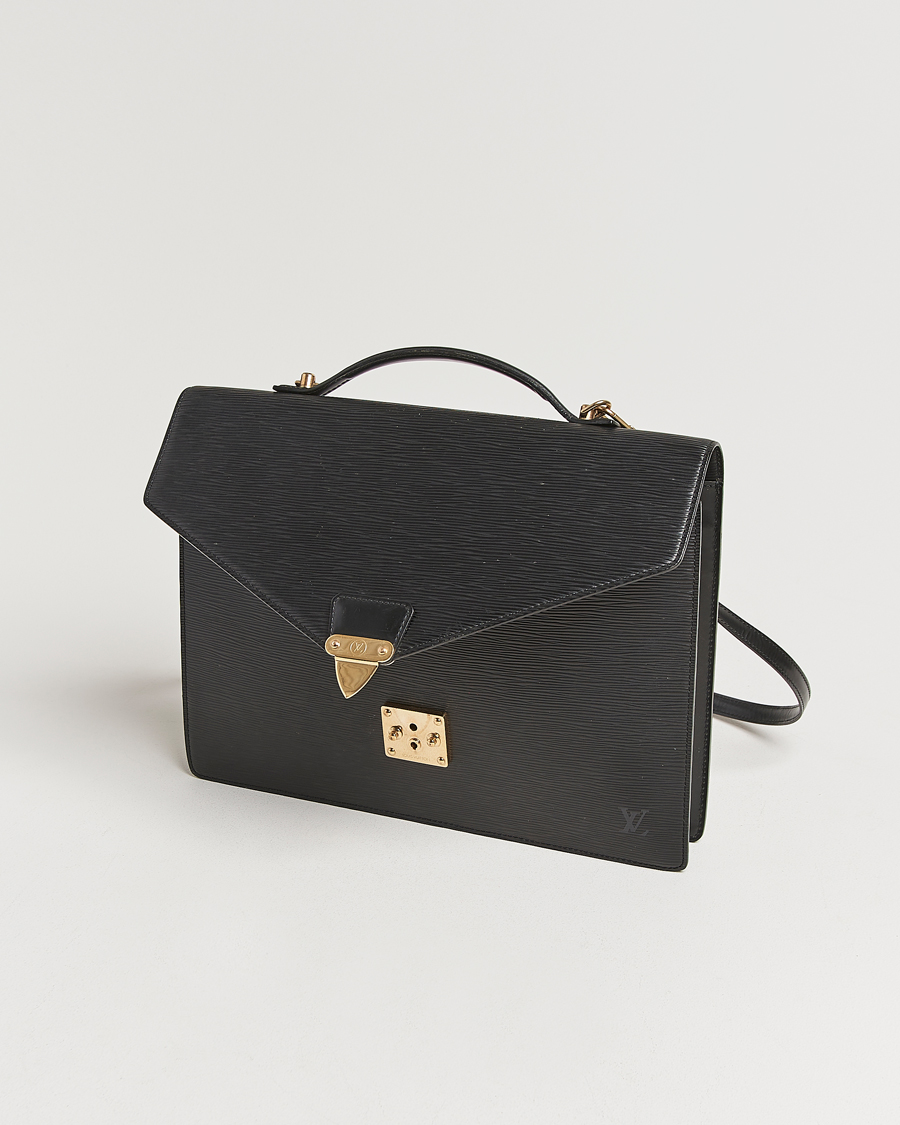 Herren | Louis Vuitton Pre-Owned Serviette Conseiller Document Epi Leather | Louis Vuitton Pre-Owned | Serviette Conseiller Document Epi Leather