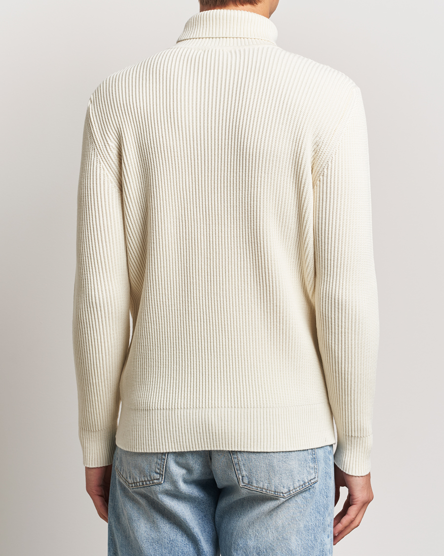 Herren | Pullover | S.N.S. Herning | Fender Wool Rollneck Sweater Natural White