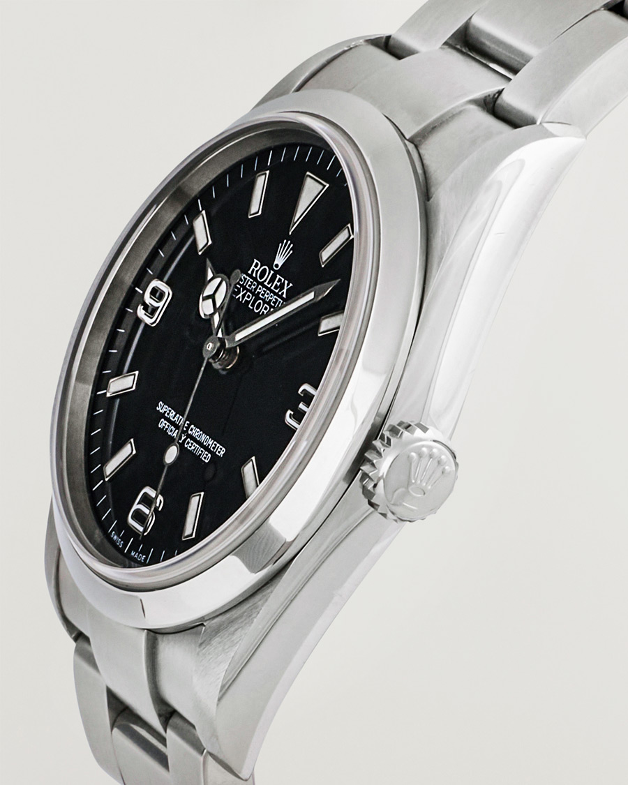 Herren | Rolex Pre-Owned Explorer 114270 Silver | Rolex Pre-Owned | Explorer 114270 Silver