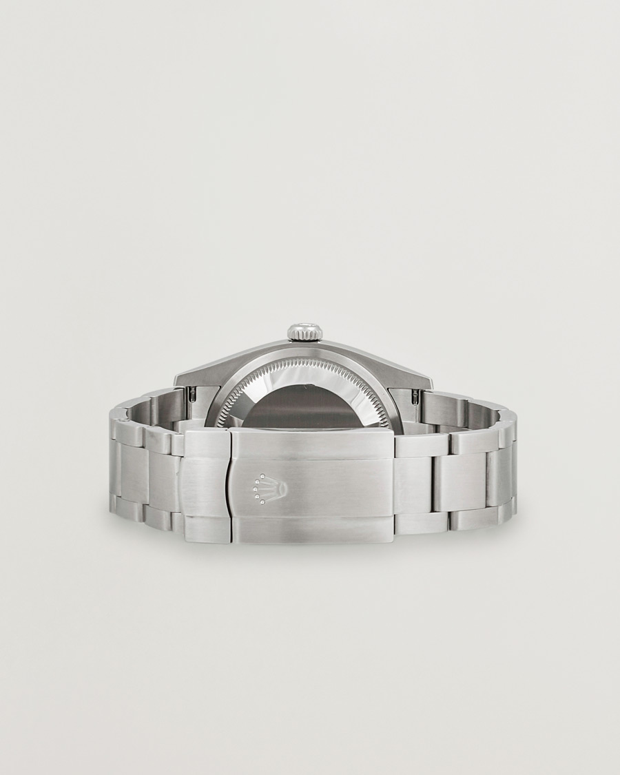 Herren | Rolex Pre-Owned Oyster Perpetual 36 126000 Steel Green Silver | Rolex Pre-Owned | Oyster Perpetual 36 126000 Steel Green Silver