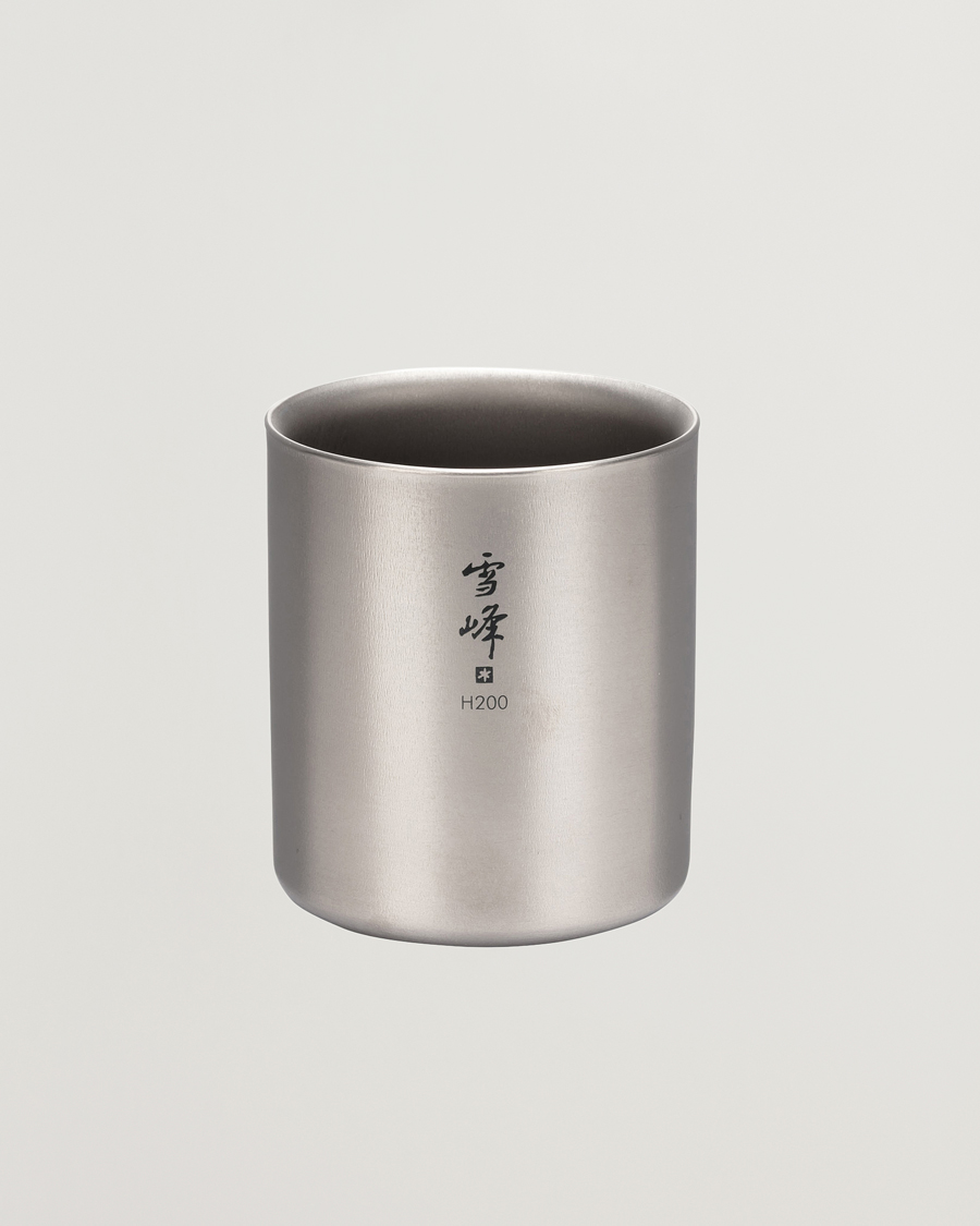 Herren | Outdoor living | Snow Peak | Double Wall Stacking Mug 200 Titanium