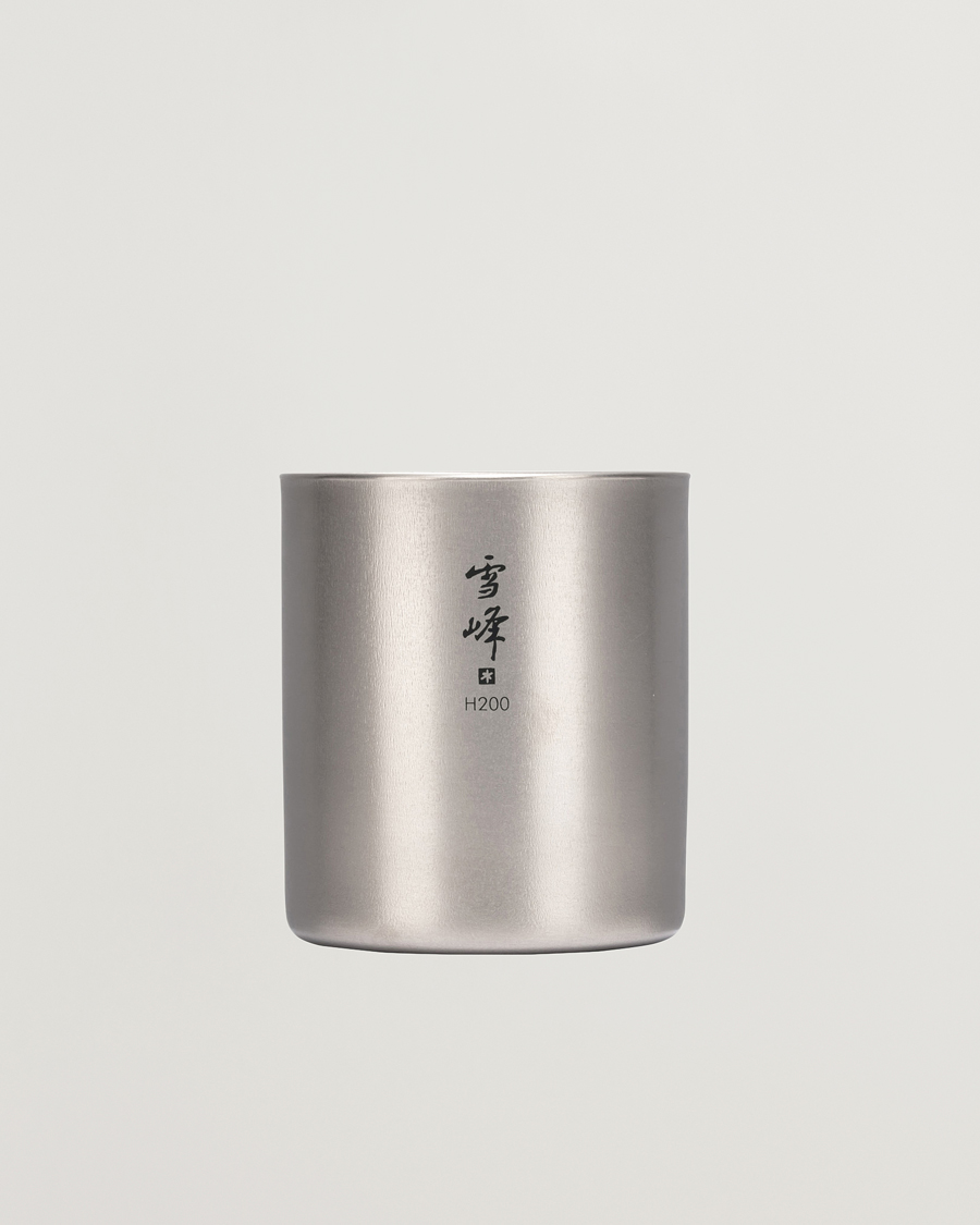Herren | Outdoor living | Snow Peak | Double Wall Stacking Mug 200 Titanium