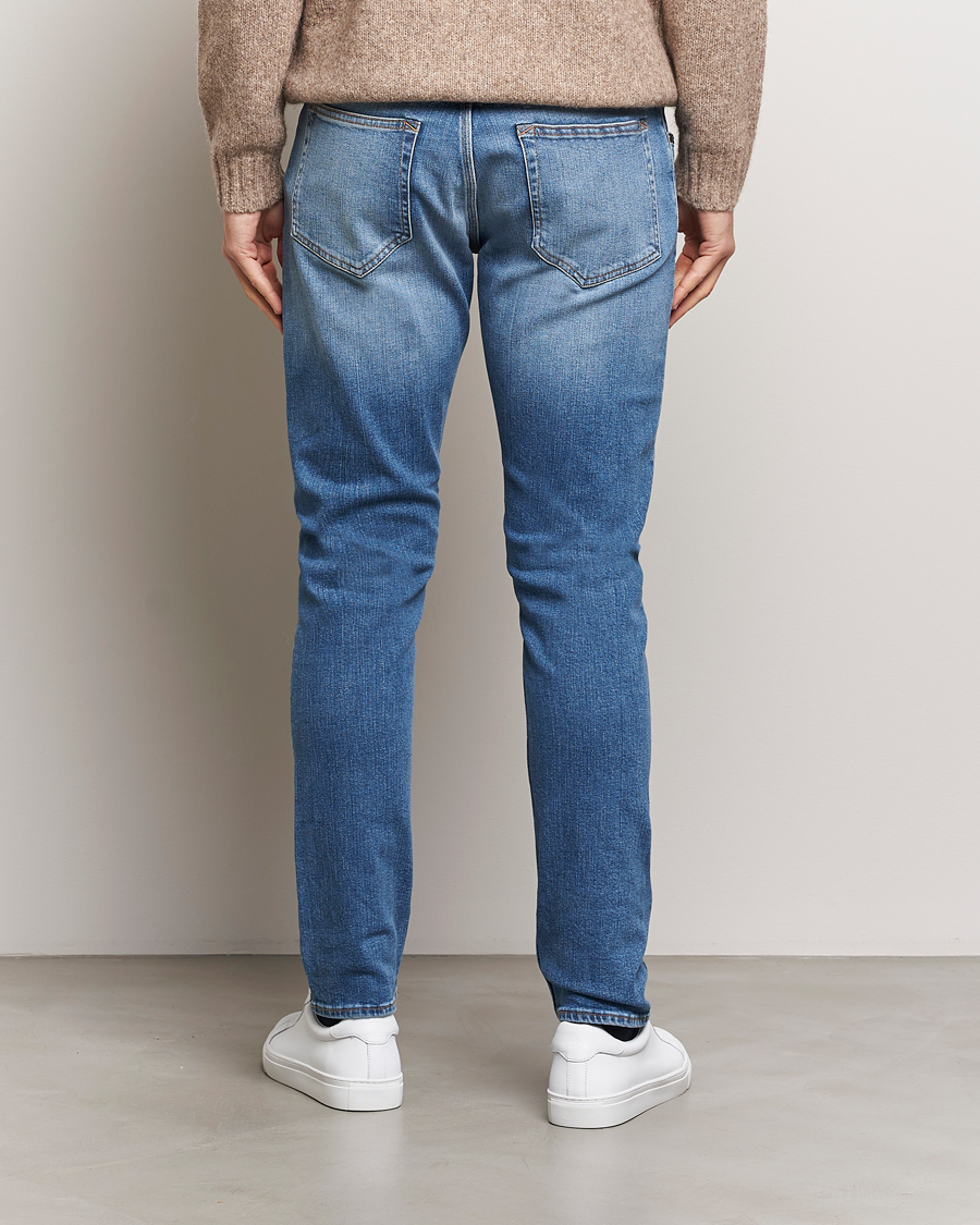 Herren | Jeans | Tiger of Sweden | Pistolero Stretch Cotton Jeans Pale Blue