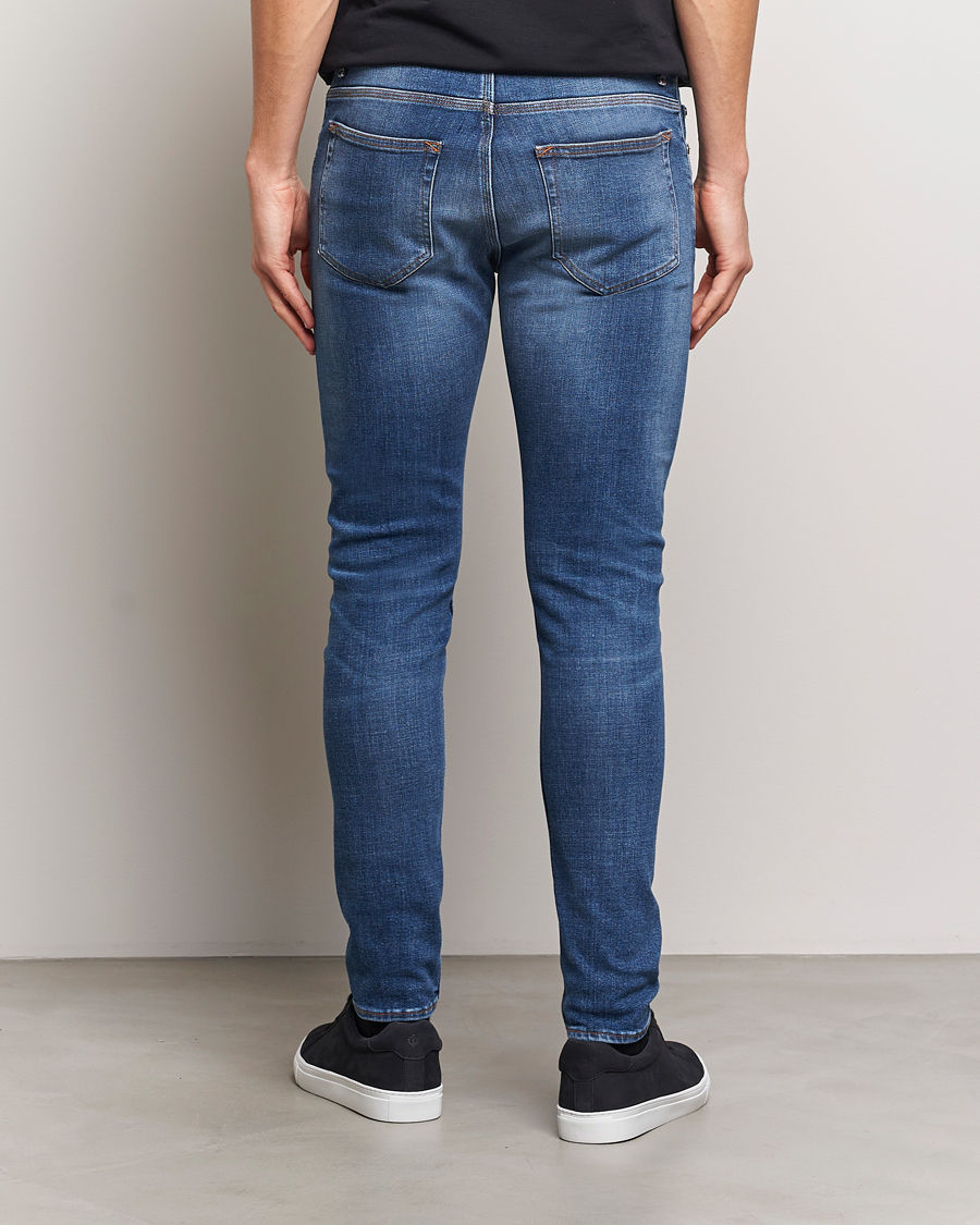 Herren | Jeans | Tiger of Sweden | Evolve Stretch Cotton Jeans Medium Blue