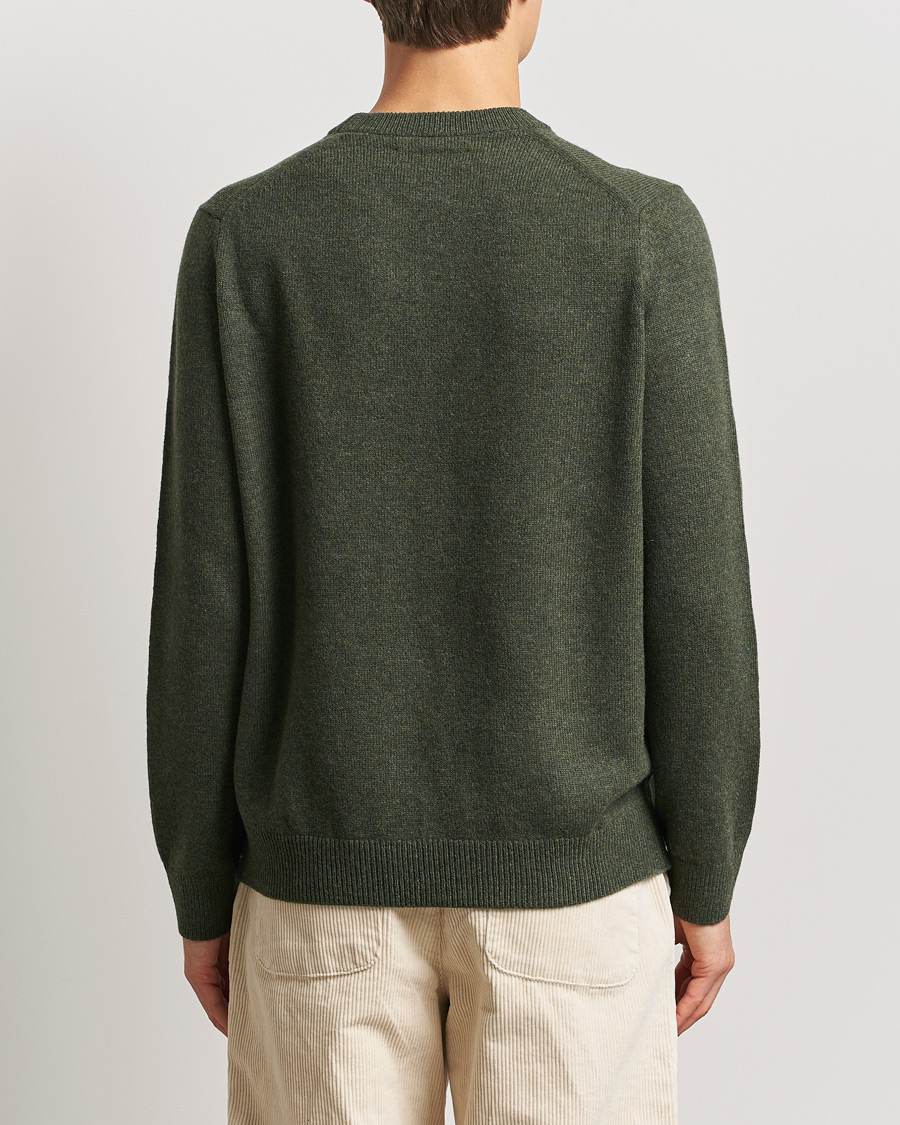 Herren | Pullover | Samsøe Samsøe | Isak Knitted Crew Neck Forest Night
