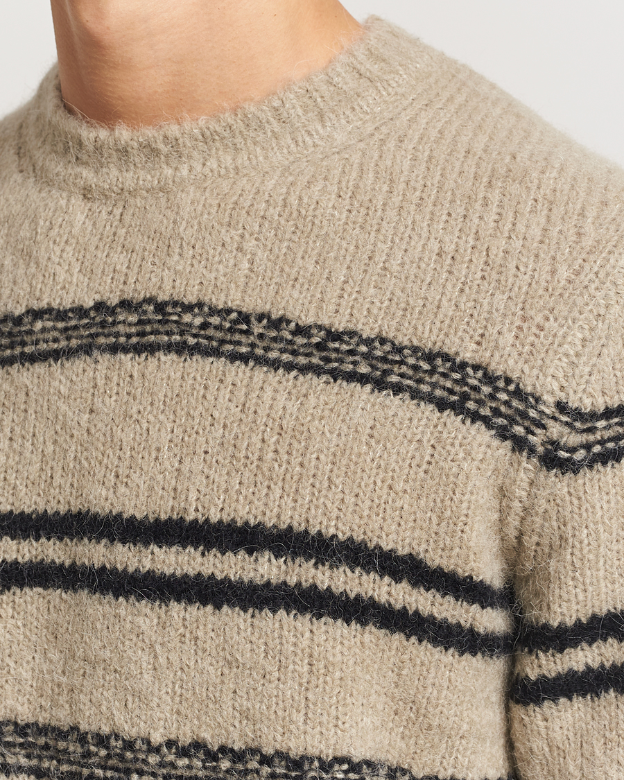 Herren | Pullover | Samsøe Samsøe | Arin Alpaca Striped Sweater Seneca Rock