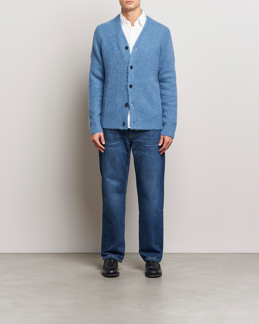 Herren | Pullover | Samsøe Samsøe | Arin Alpaca Cardigan Coronet Blue