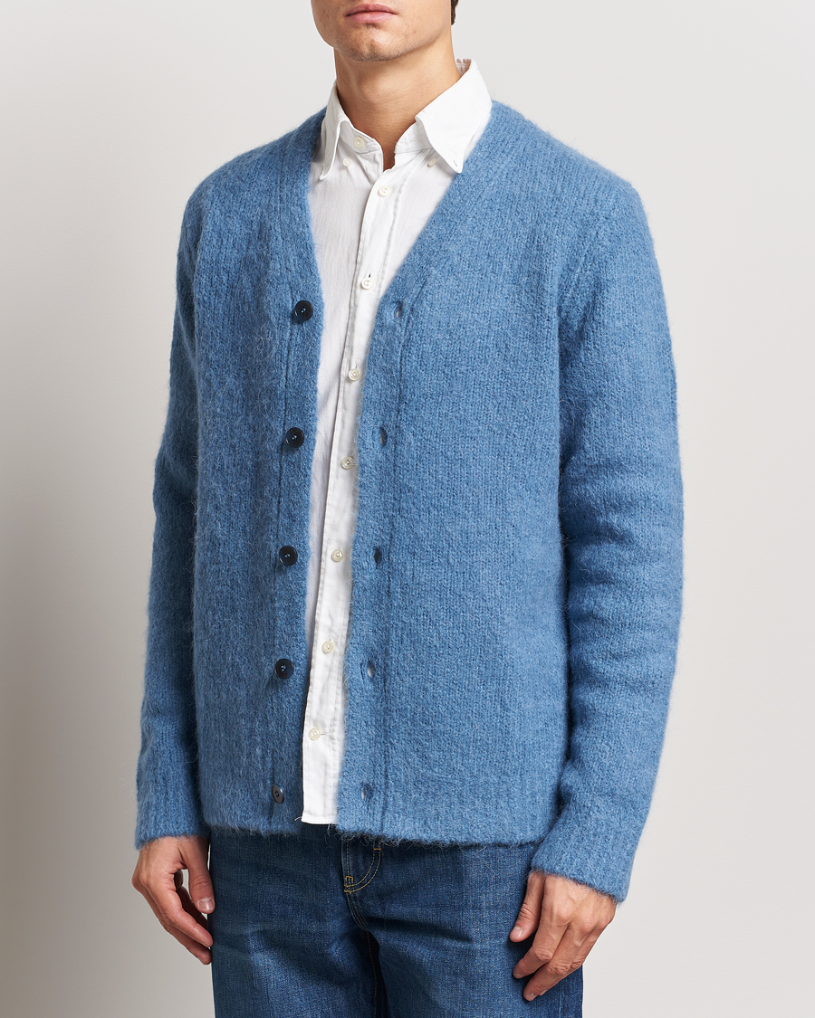 Herren | Pullover | Samsøe Samsøe | Arin Alpaca Cardigan Coronet Blue