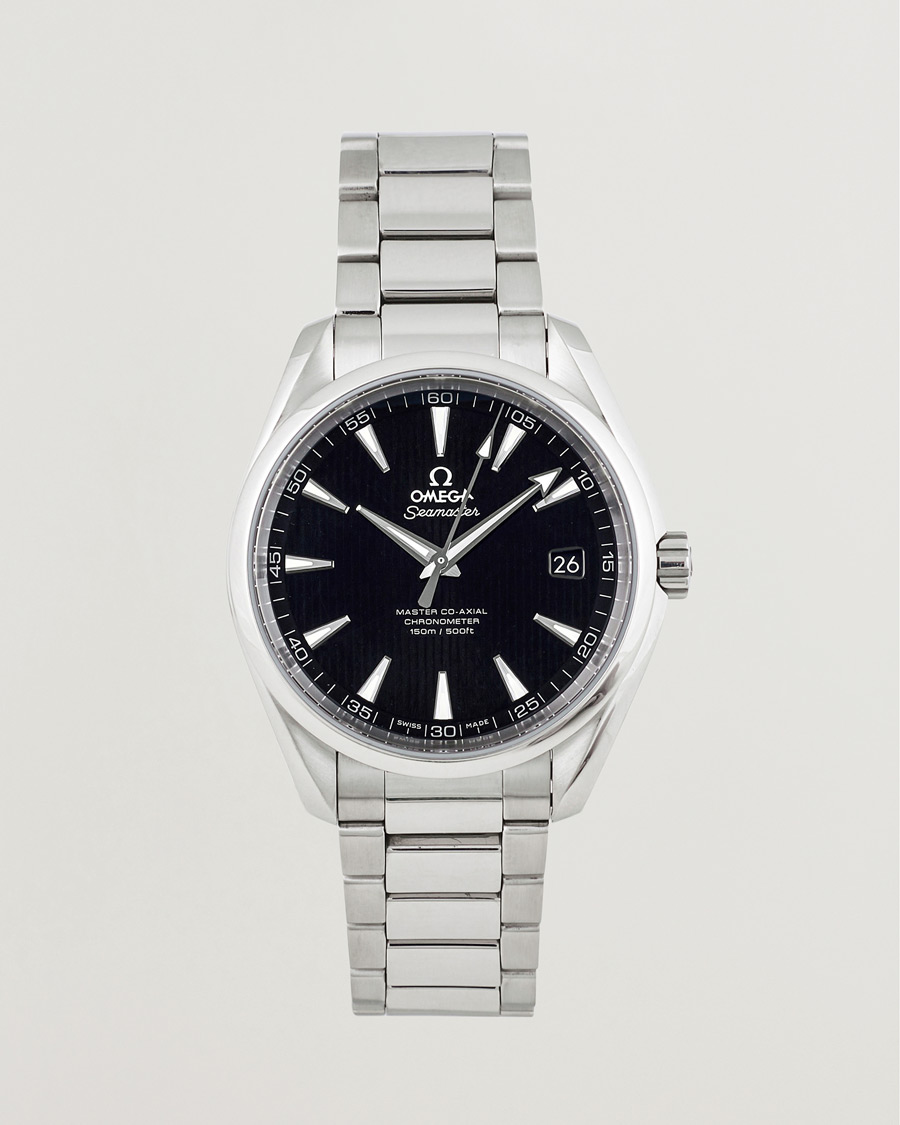 Herren | Omega Pre-Owned Seamaster Aqua Terra Silver | Omega Pre-Owned | Seamaster Aqua Terra Silver