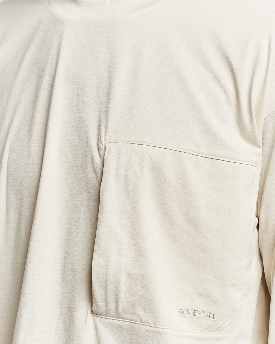 Herren | T-Shirts | Oakley | FGL Scratch Long Sleeve T-Shirt Bone